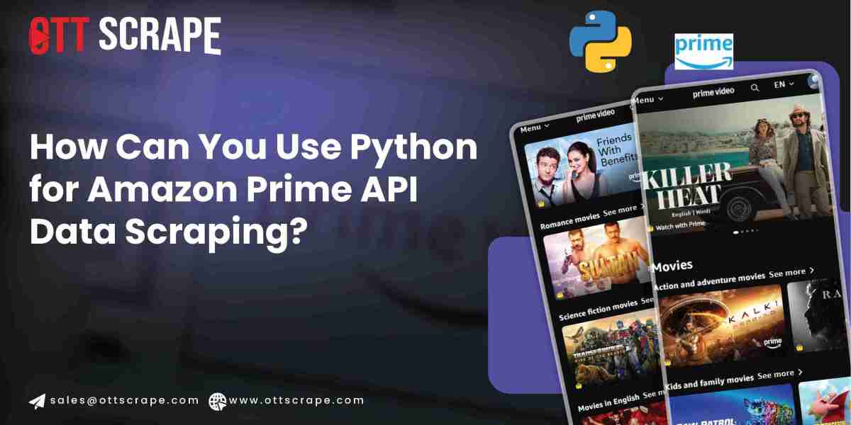 Use of Python for Amazon Prime API Data Scraping