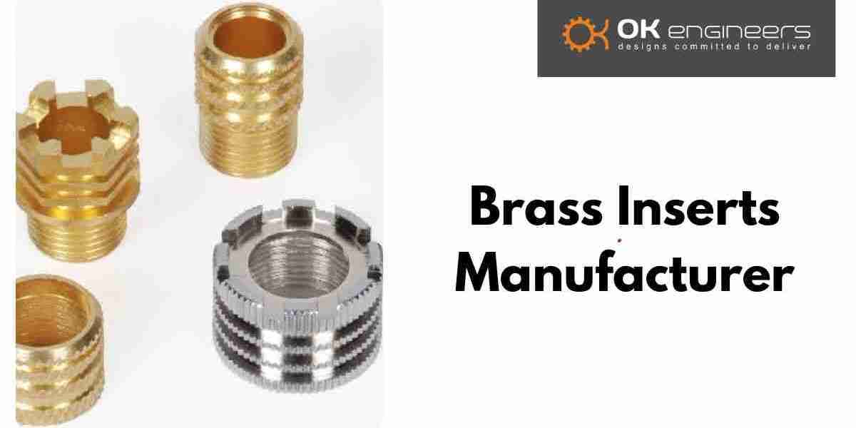 Leading Brass Inserts Manufacturer: Precision by OK Engineers