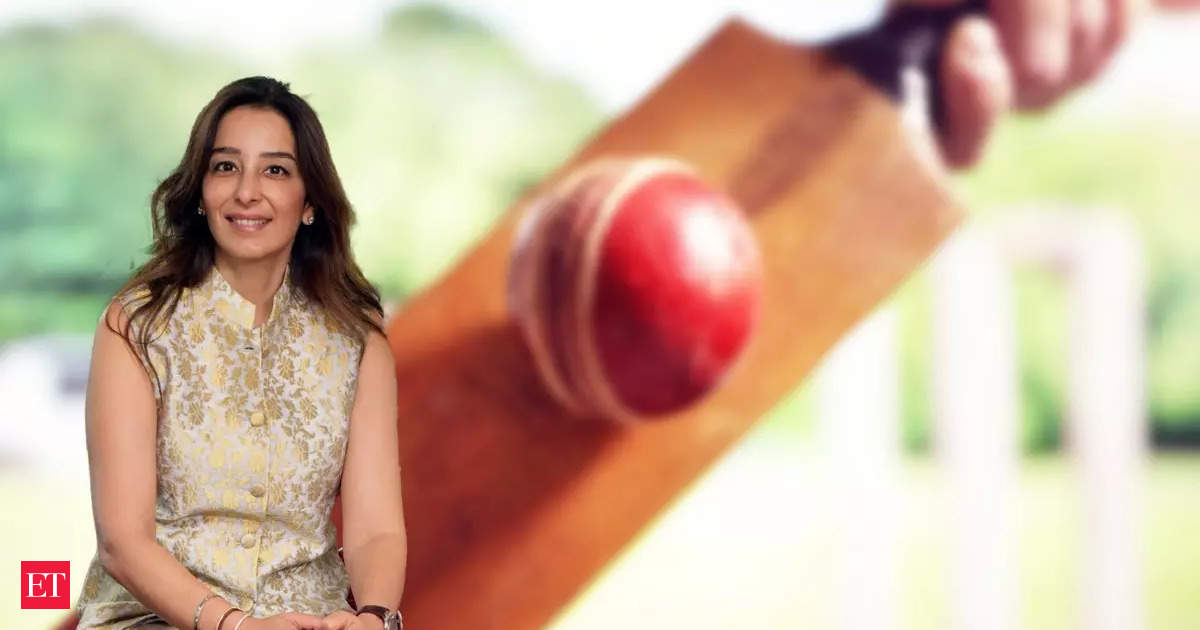 Batting for gender equality: Namrata Hinduja on uniting men and women in cricket - The Economic Times