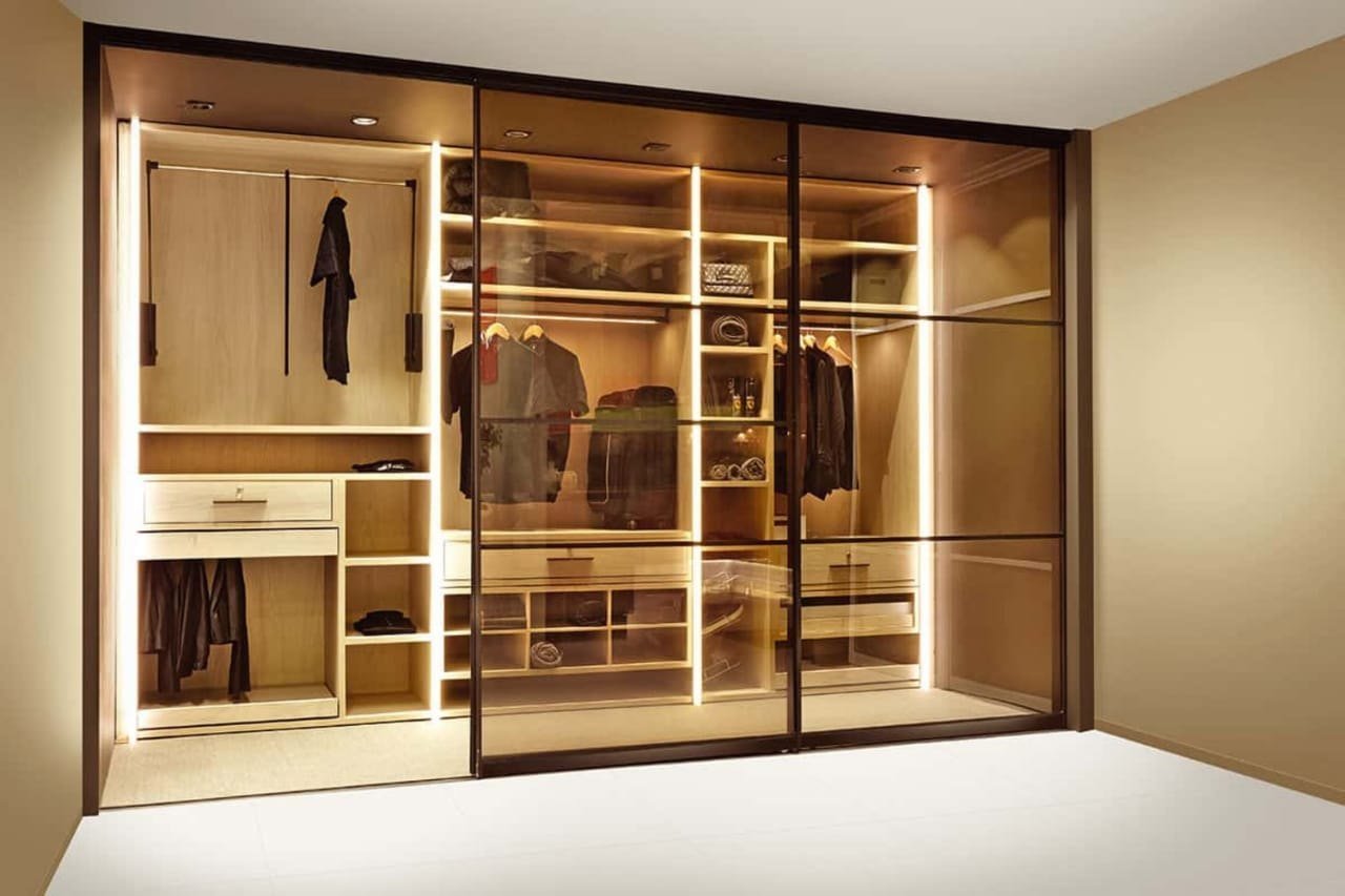 10 Most Beautiful Wardrobe Interior Design for Bedroom