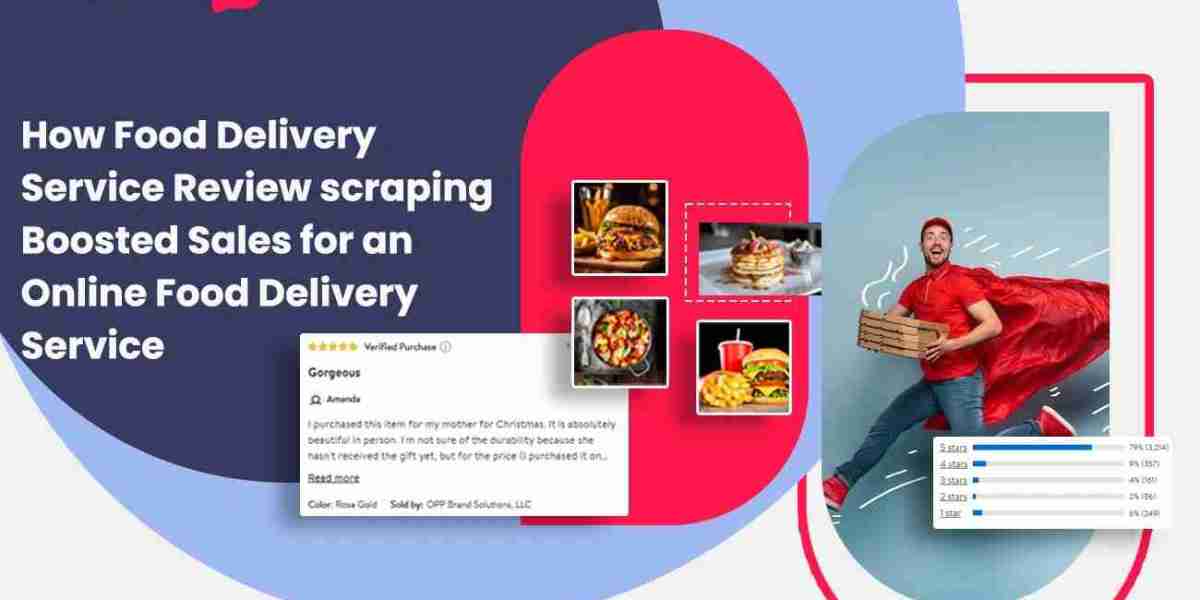 Food Delivery Service Review scraping Boosted Food Delivery Sales