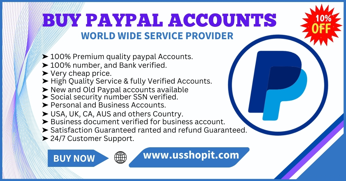 Buy Verified PayPal Accounts – 100% Secure & Verified PayPal