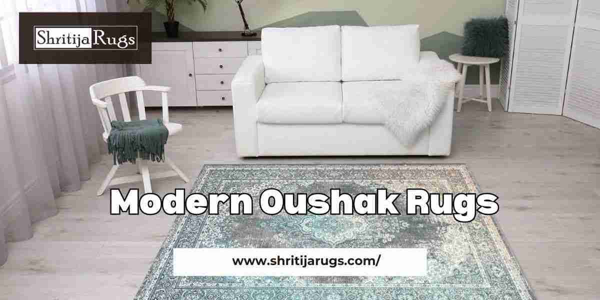 Elevate Your Interiors with Modern Oushak Rugs