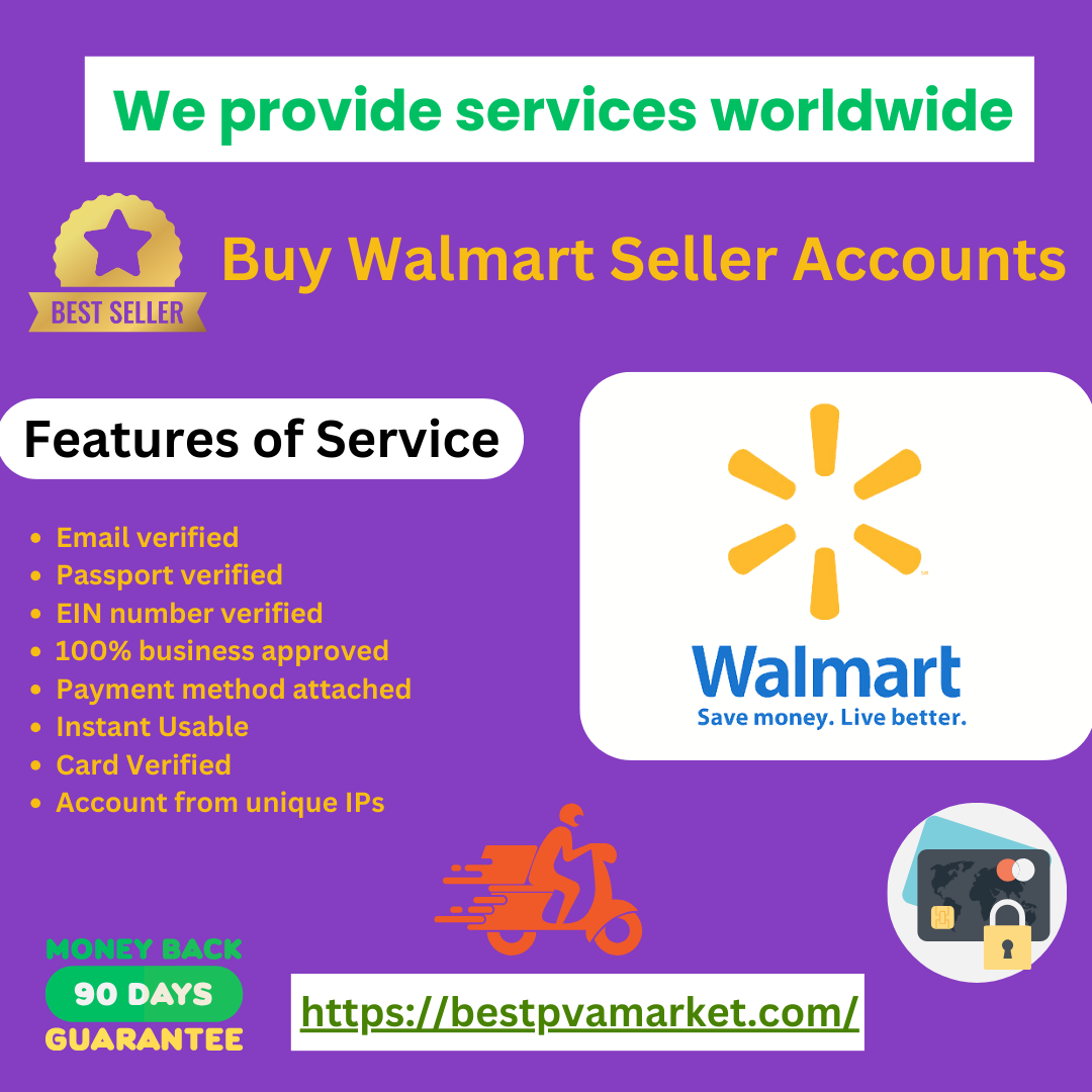 Buy Walmart Seller Accounts - bestpvamarket.com