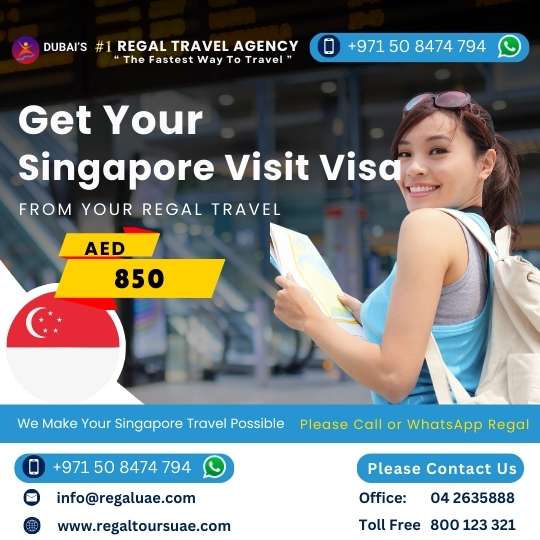 Singapore Visit Visa from Dubai | Singapore visa - Regal Tours