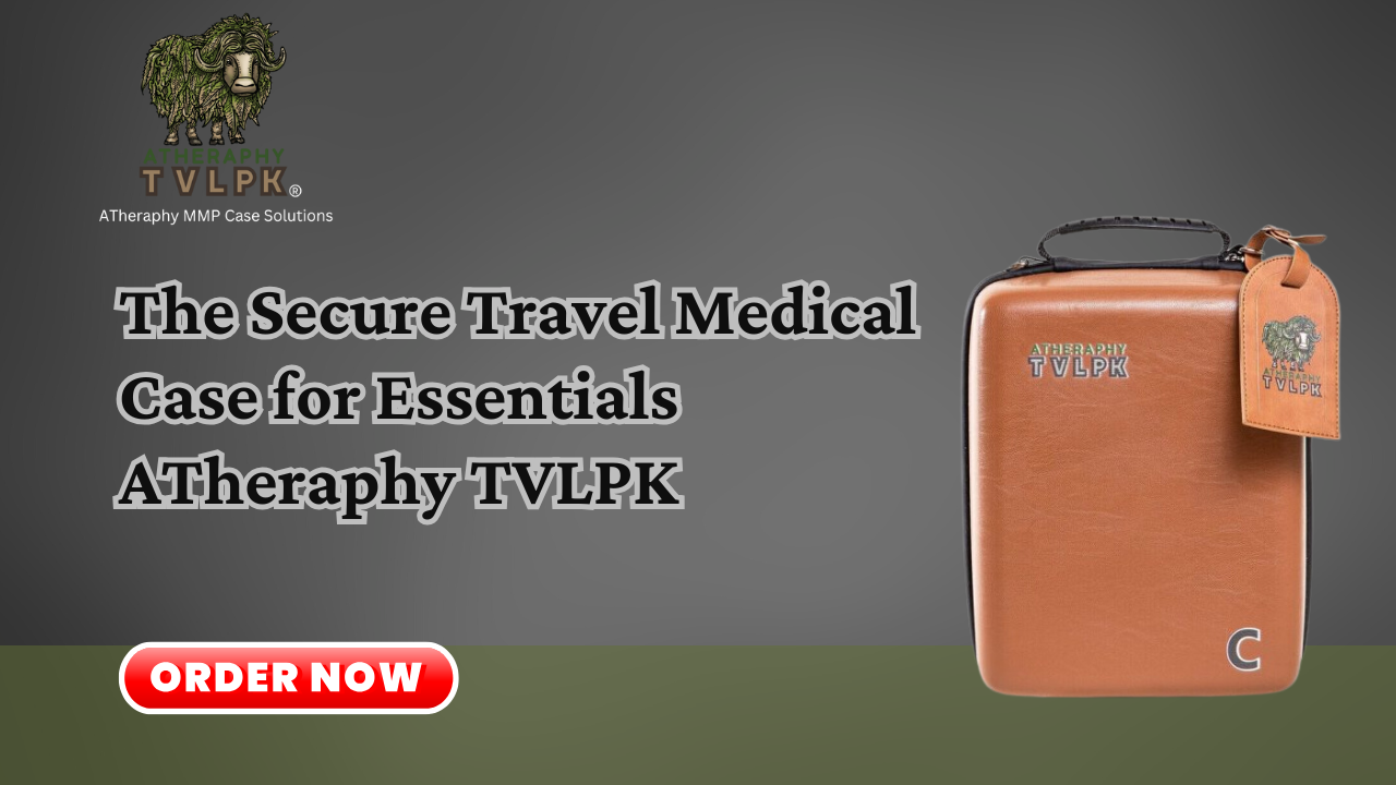 Travel Medical Case for Essentials | ATheraphy TVLPK Cases