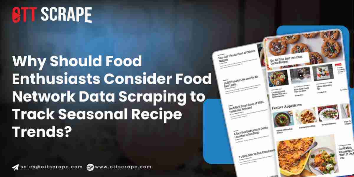 Consider Food Network Data Scraping to Track Seasonal Recipe Trends