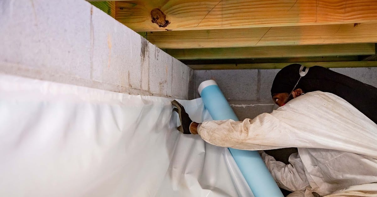 Effective Crawl Space Vapor Barrier: How Hawk Crawl Space & Foundation Repair Protects Your Home from Water Damage.