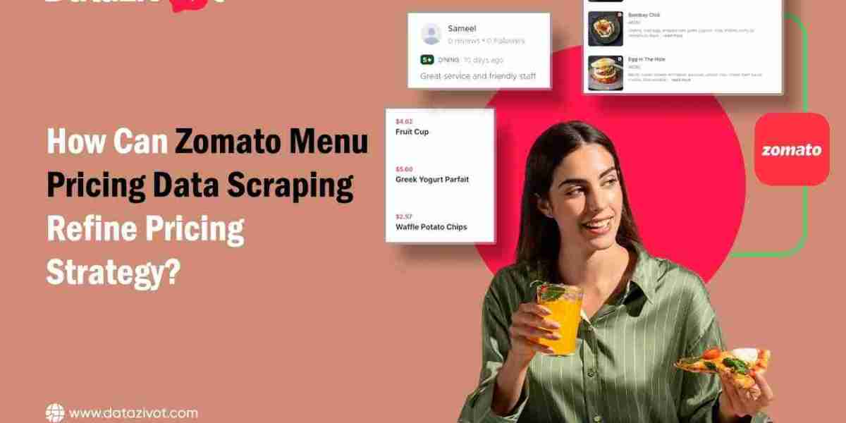 Zomato Menu Pricing Data Scraping: A Key to Competitive Pricing