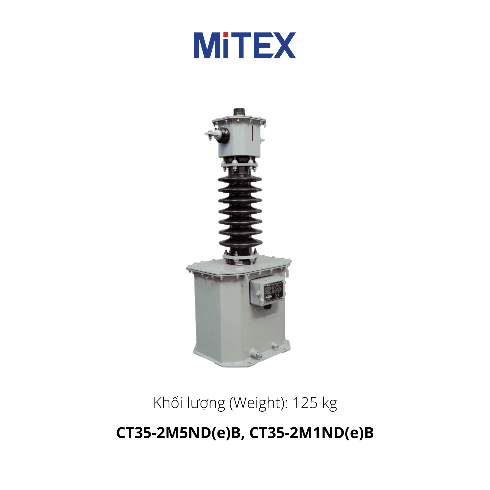 BIẾN DÒNG ĐO LƯỜNG TRUNG THẾ NGÂM DẦU NGOÀI TRỜI 35KV (5 - 400A) - 2 mạch - Mitex