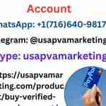 Verified PayPal Account