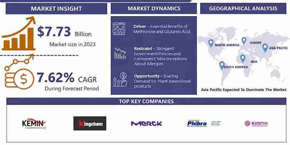 Food Amino Acid Market: Size, Share, Trends, Opportunities Growth Analysis and Forecast, 2024-2032