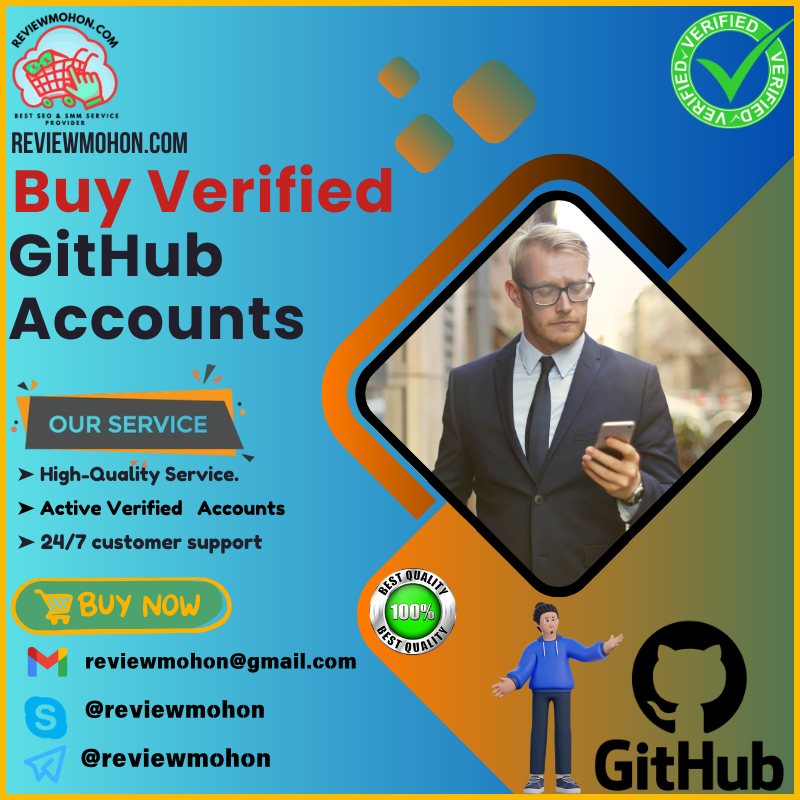 Buy Verified GitHub Accounts - Cheap, Aged & PVA Verified Ac