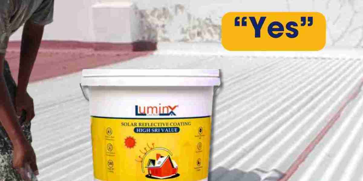 Roof cooling paint