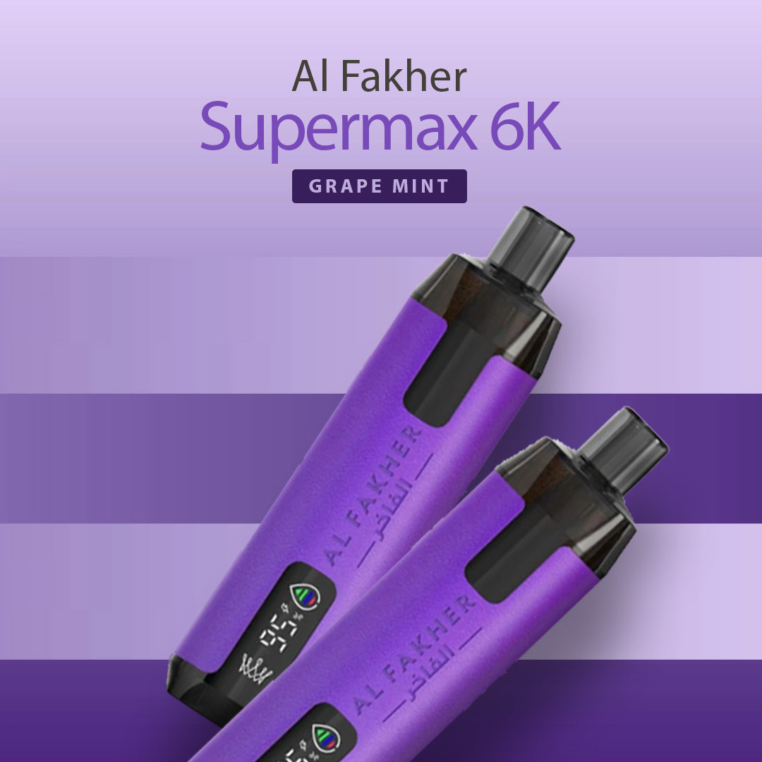 Exploring the Rich Flavor of Al Fakher Supermax 6k Blueberry Gum  – Crystal Prime 7000