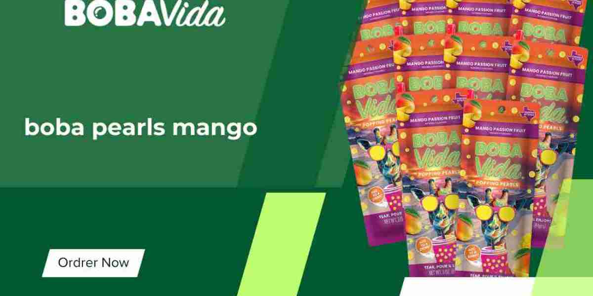 Buy boba pearls mango Online - Tropical Flavors by Boba Vida