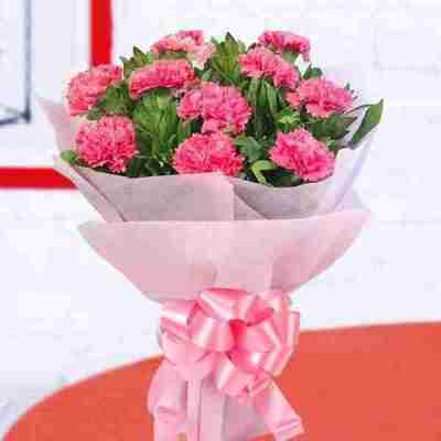 Pink Carnation Bouquet YuvaFlowers Profile Picture