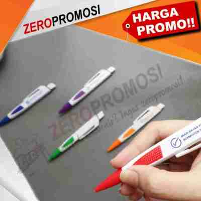 Sedia Pulpen Unik Promosi Model Gepeng Ujung Warna Custom Profile Picture