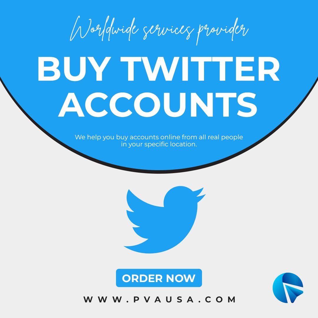 Buy Twitter Accounts - 100% Safe & Best Accounts.