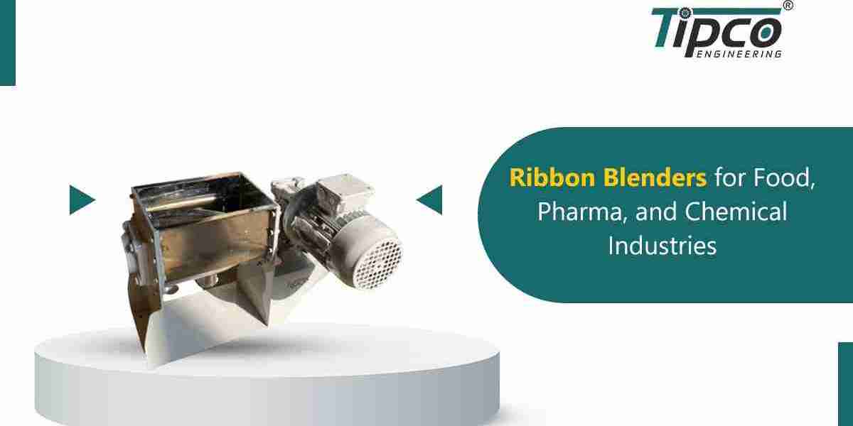 Ribbon Blenders for Food, Pharma, and Chemical Industries