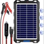 Connection solar battery charger car