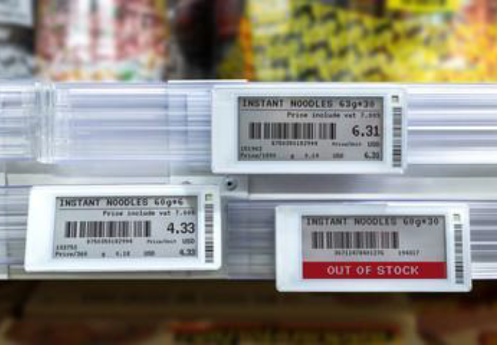 Electronic Shelf Labels | Digital Price Tags By StackIOT