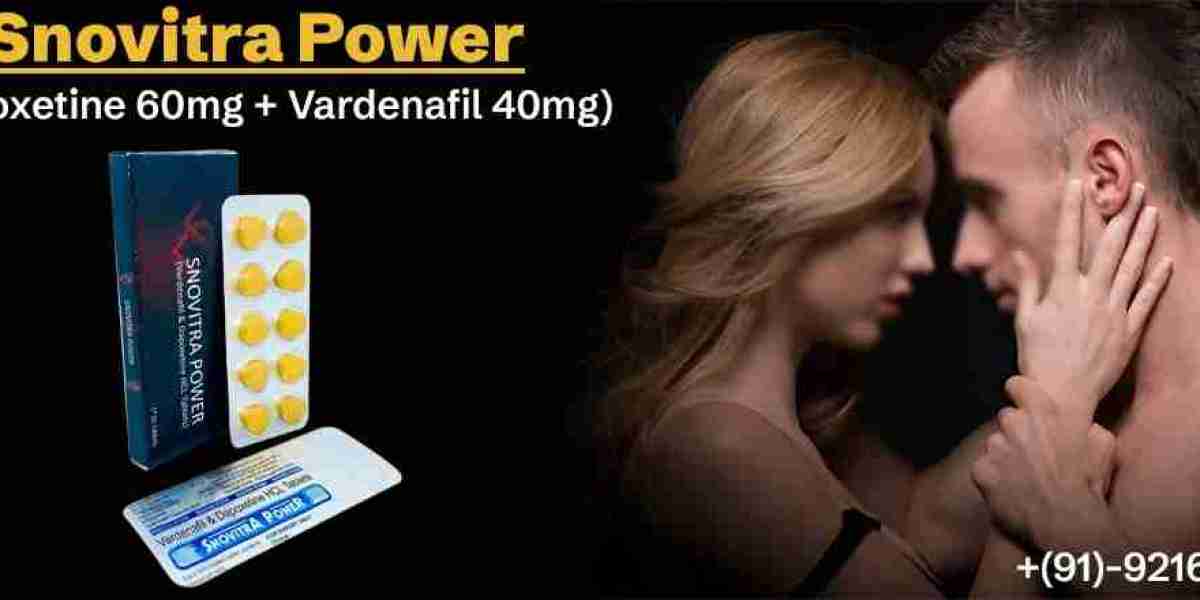 Perfect Medication to Fix Sensual Issues In Males With Snovitra Power