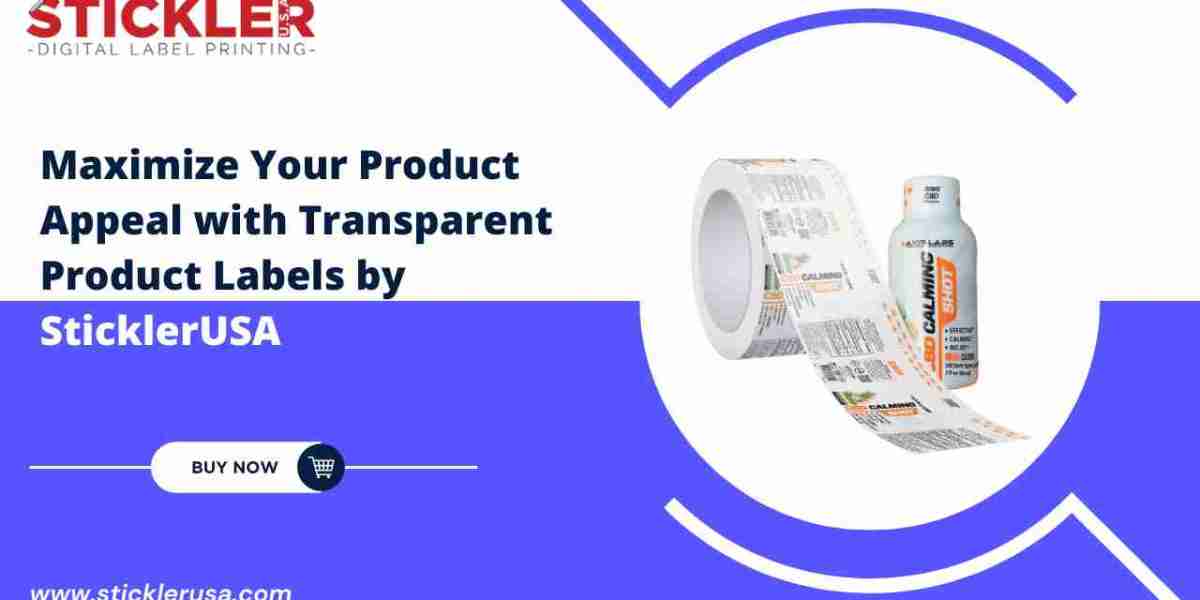 Maximize Your Product Appeal with Transparent Product Labels by SticklerUSA