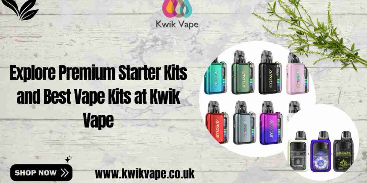 Explore Premium Starter Kits and Best Vape Kits at Kwik Vape