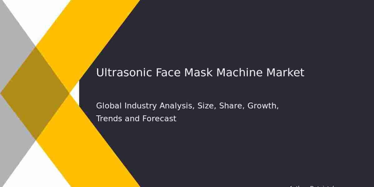 Ultrasonic Face Mask Machine Market Size and Growth Forecast 2032