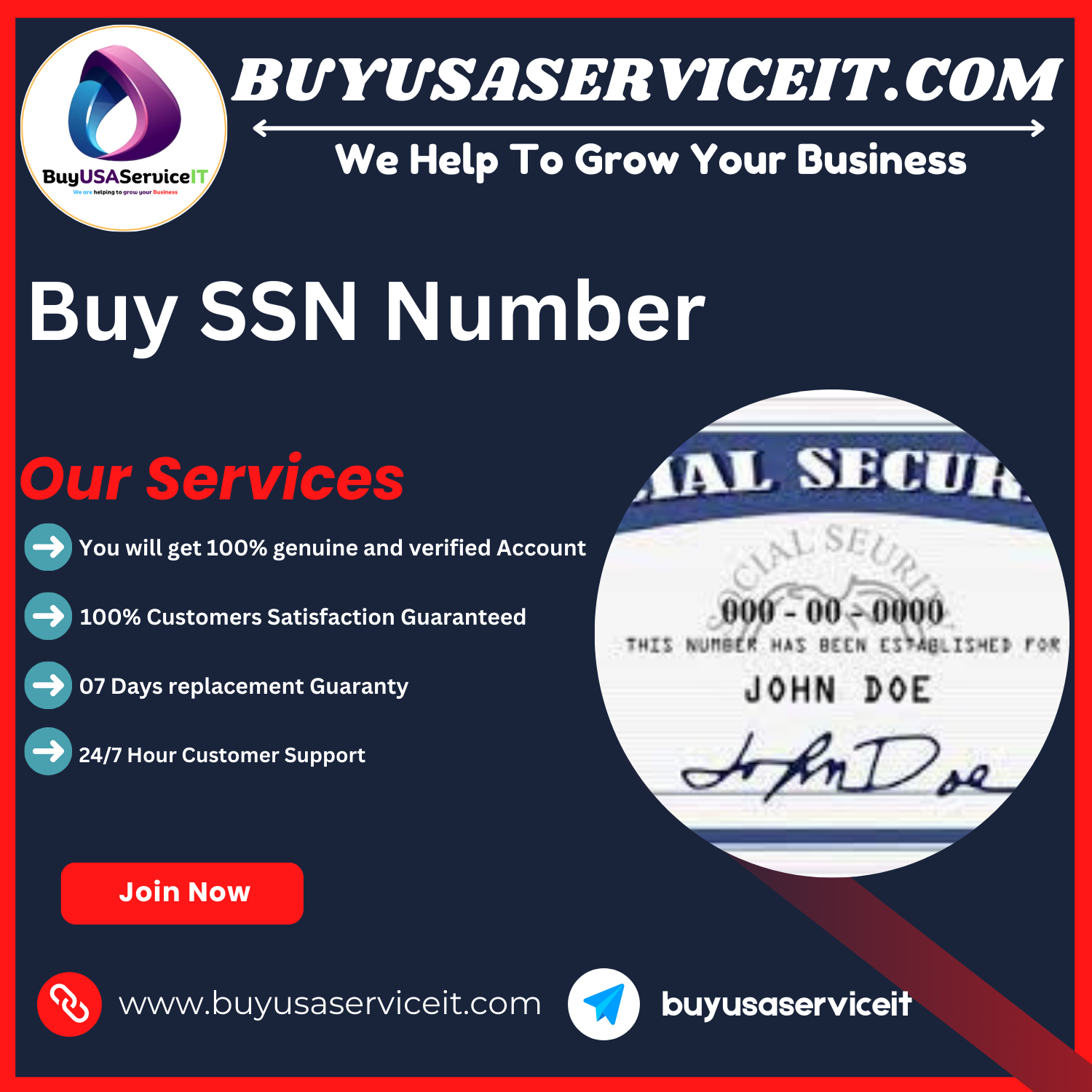 Buy SSN Number Social Security Number Secure Your Identity