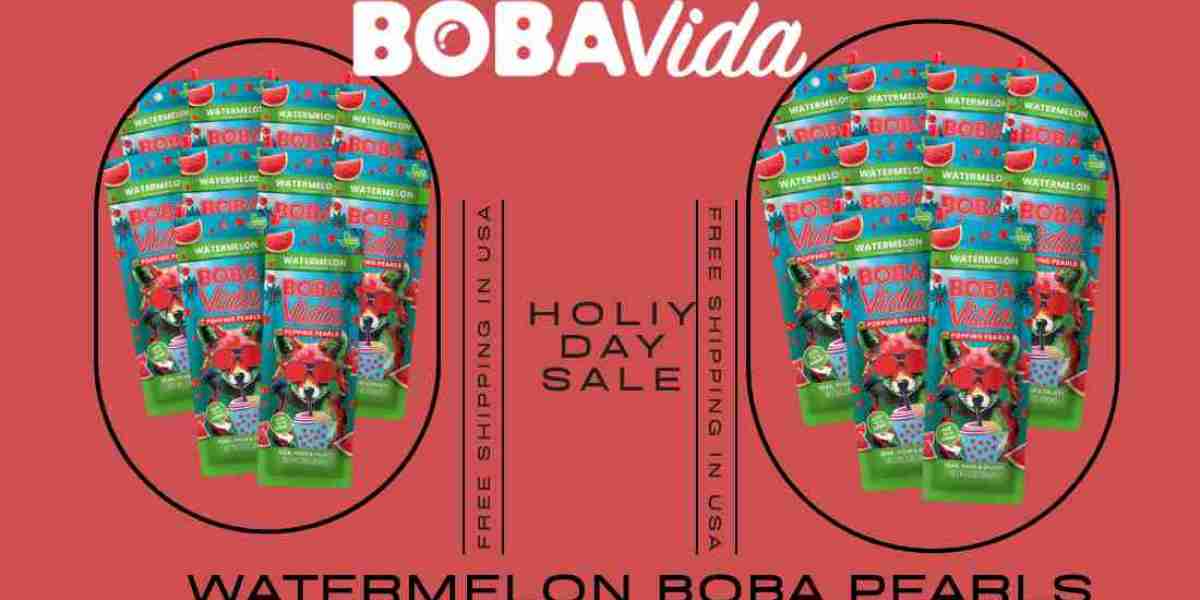 Watermelon Boba Pearls - Summer Flavor by Boba Vida