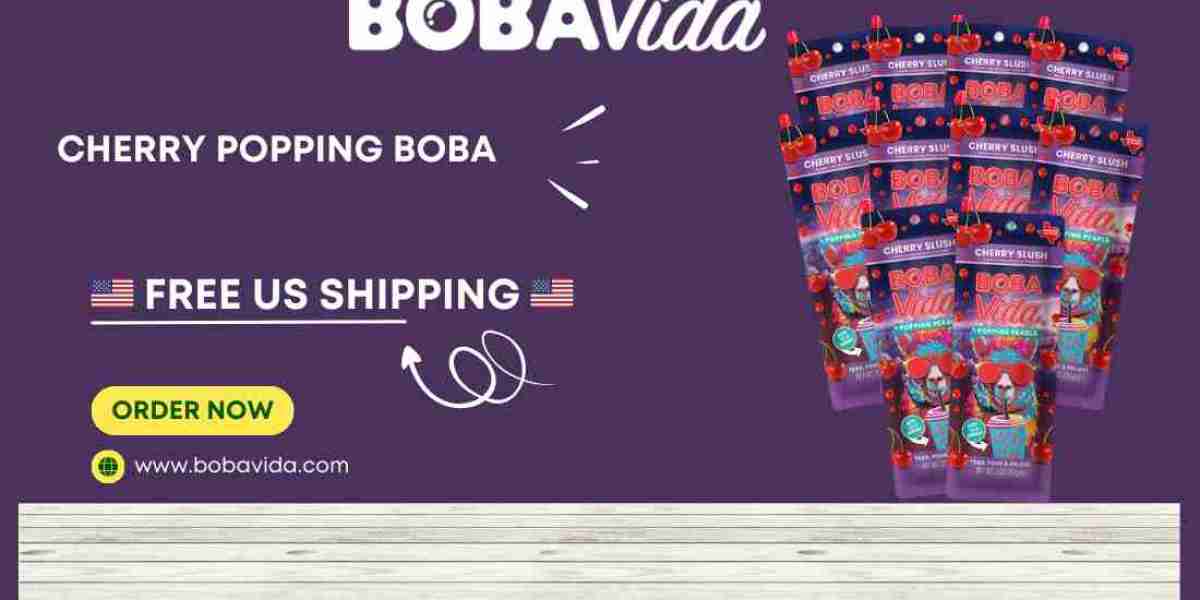 Cherry Popping Boba by Boba Vida | Refreshing Beverage Twist