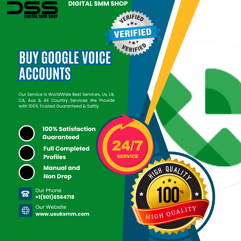 Buy Google Voice Accounts - Digital SMM Shop