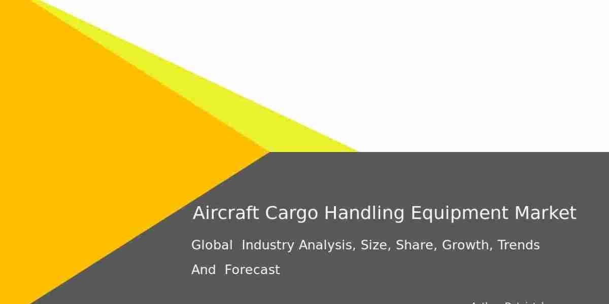 Future Outlook for Aircraft Cargo Handling Equipment Market: Trends and Share Analysis to 2032