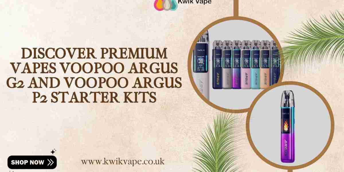 Discover Premium Vapes Voopoo Argus G2 and Voopoo Argus P2 Starter Kits