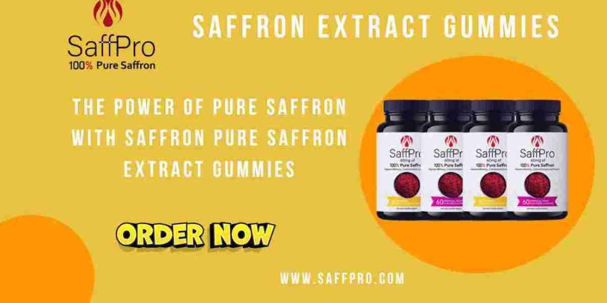 Pure Saffron Gummies - SaffPro for Focus & Mood Enhancement