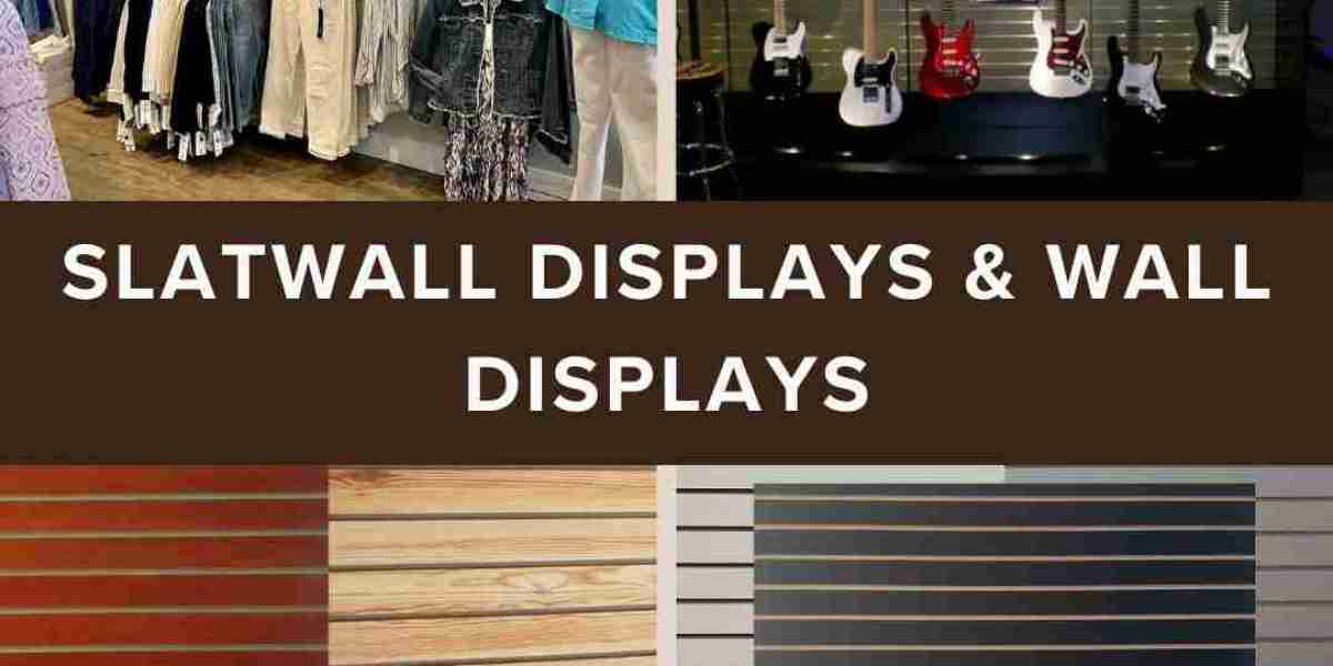 Affordable Slatwall Displays & Wall Displays for Any Space