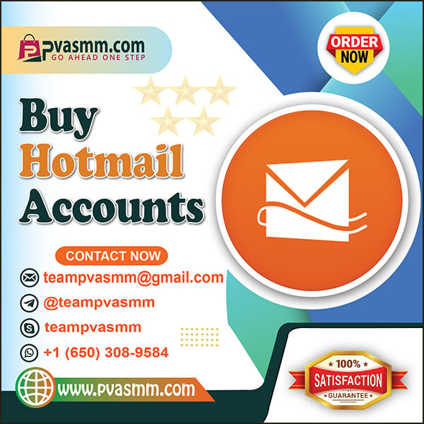 Buy Hotmail Accounts - USA, European and More Countries